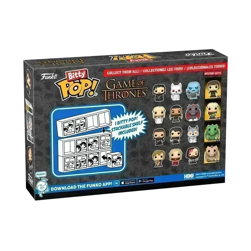 Game of Thrones - Jon Snow Bitty Pop! 4-Pack - Image 2