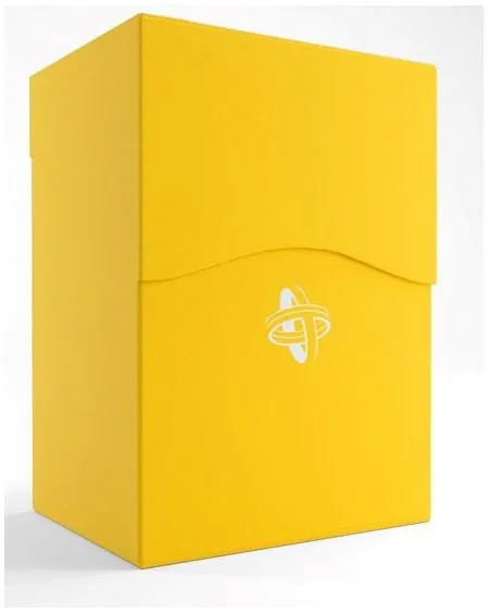 Gamegenic Deck Holder Holds 80 Sleeves Deck Box Yellow - Image 2