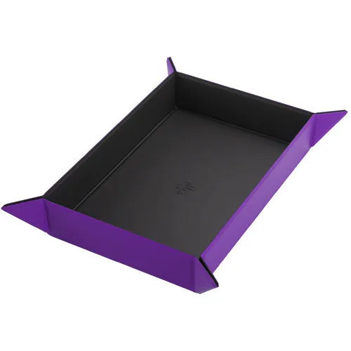 Gamegenic Magnetic Dice Tray Rectangular Black/Purple - Image 2