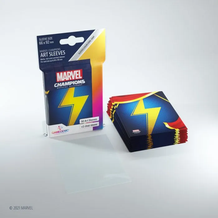 Gamegenic Marvel Champions Sleeves Ms. Marvel - Image 2