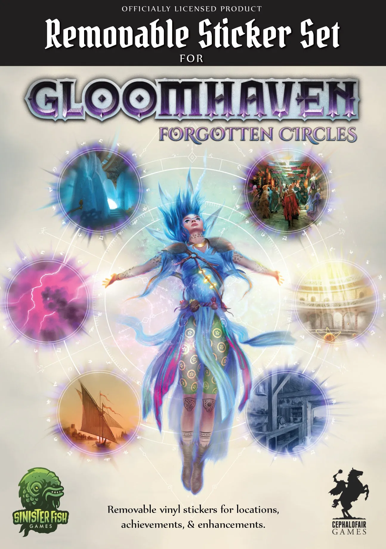 Gloomhaven Removable Sticker Set: Forgotten Circles - Image 2