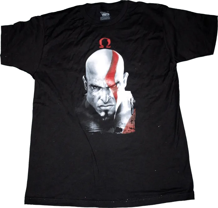 God of War - Kratos & Omega Symbol T-Shirt XL