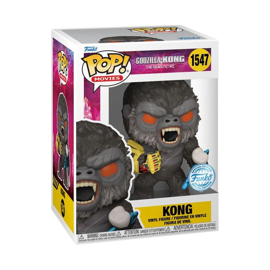 Godzilla vs Kong: The New Empire - Kong (Battle) US Exclusive Pop! Vinyl [RS] - Image 3