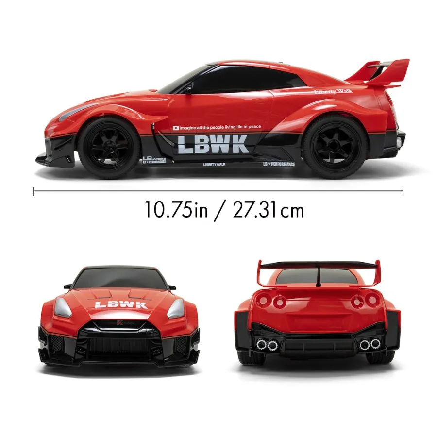 GT Racing - 2020 Nissan GT-R {R35} Liberty Walk 1:16 Scale Remote Control Car - Image 9