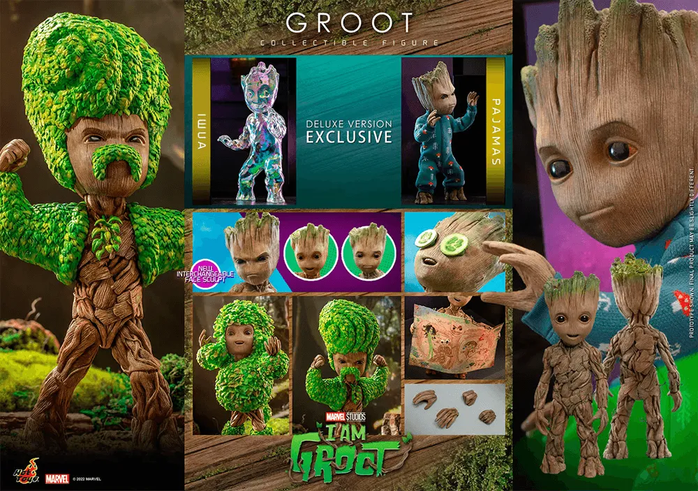 Guardians of the Galaxy - I Am Groot: Groot Deluxe 1:6 Scale Collectable Action Figure - Image 22