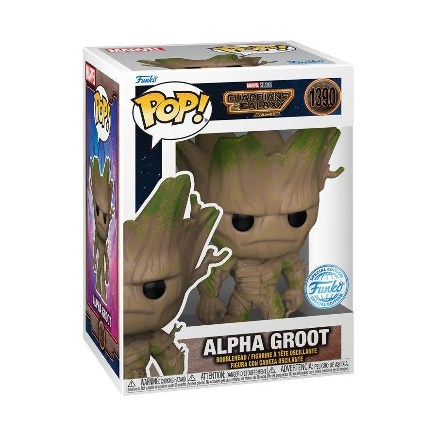 Guardians of the Galaxy: Vol. 3 - Alpha Groot US Exclusive Pop! Vinyl [RS] - Image 3