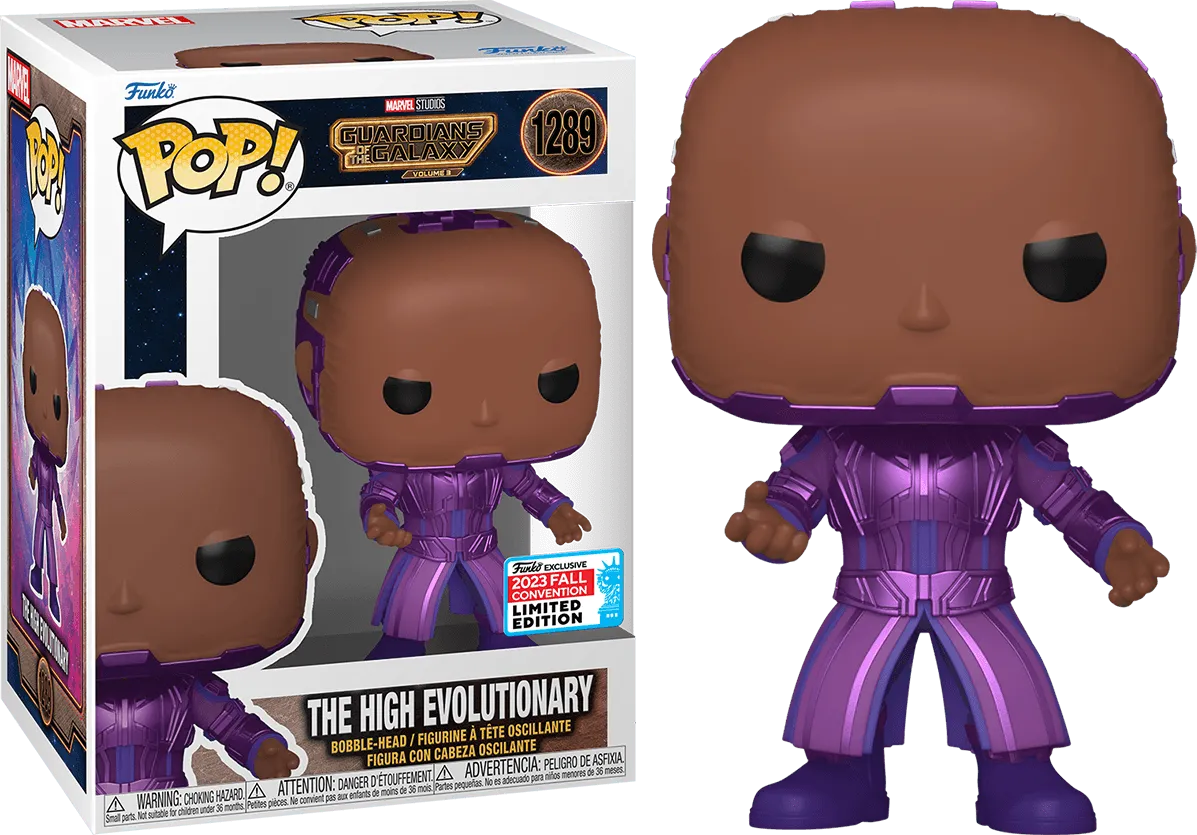 Guardians of the Galaxy Vol. 3 - High Evolutionary Metallic NYCC 2023 US Exclusive Pop! Vinyl [RS]