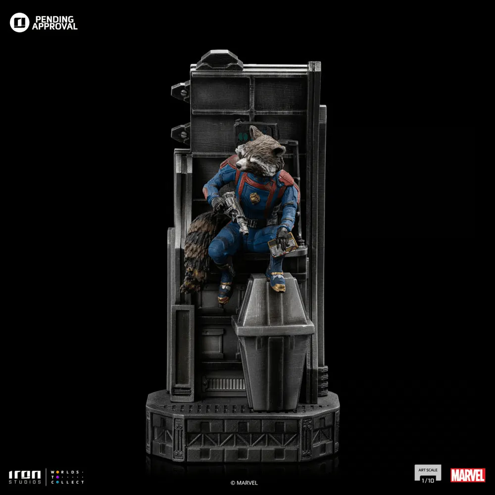 Guardians of the Galaxy: Vol. 3 - Rocket Raccoon 1:10 Statue - Image 8