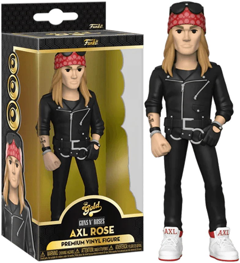 Guns N Roses - Axl Rose (with chase) 5" Vinyl Gold