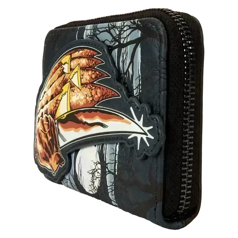 Halloween - Michael Myers Glow Zip Around Wallet - Image 3