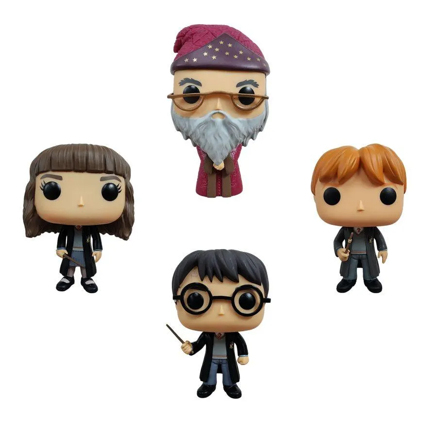 Harry Potter - Harry, Hermione, Ron & Dumbledore US Exclusive Pop! Vinyl 4-Pack [RS] - Image 2