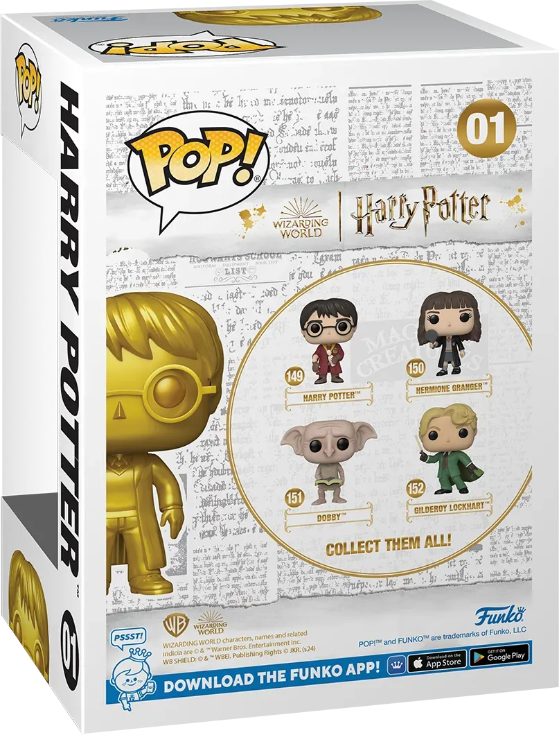 Harry Potter - Harry Potter US Exclusive Metallic Pop! Vinyl [RS] - Image 4