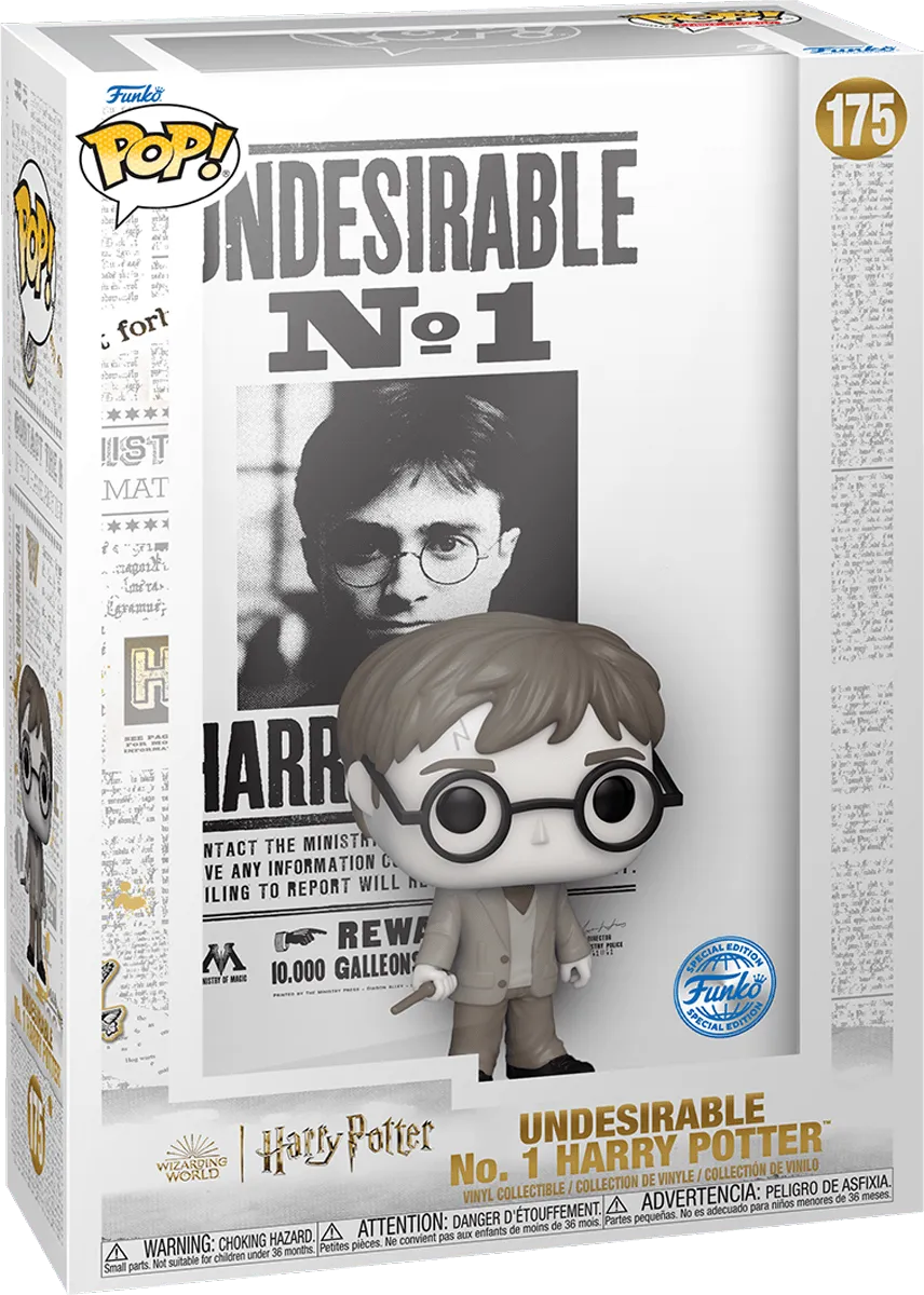 Harry Potter - Harry Wanted Poster US Exclusive Pop! Cover [RS]