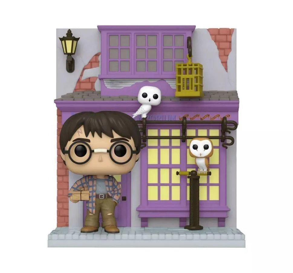 Harry Potter - Madam Malkin's Owl Emporium with Harry Diagon Alley US Exclusive Pop! Deluxe [RS] - Image 2
