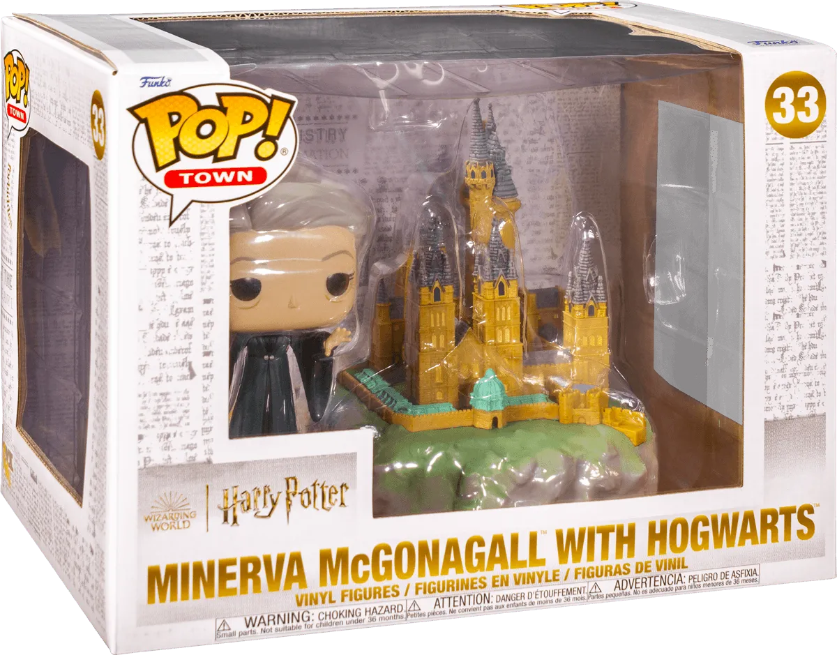 Harry Potter - Minerva McGonagall with Hogwarts Pop! Town - Image 2