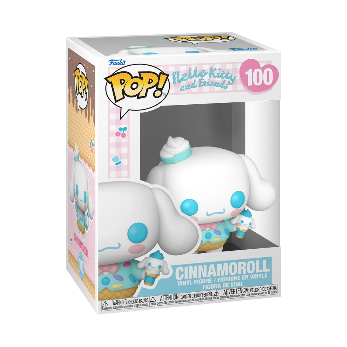 Hello Kitty - Cinnamoroll (Ice-cream Cone) Pop! Vinyl - Image 3