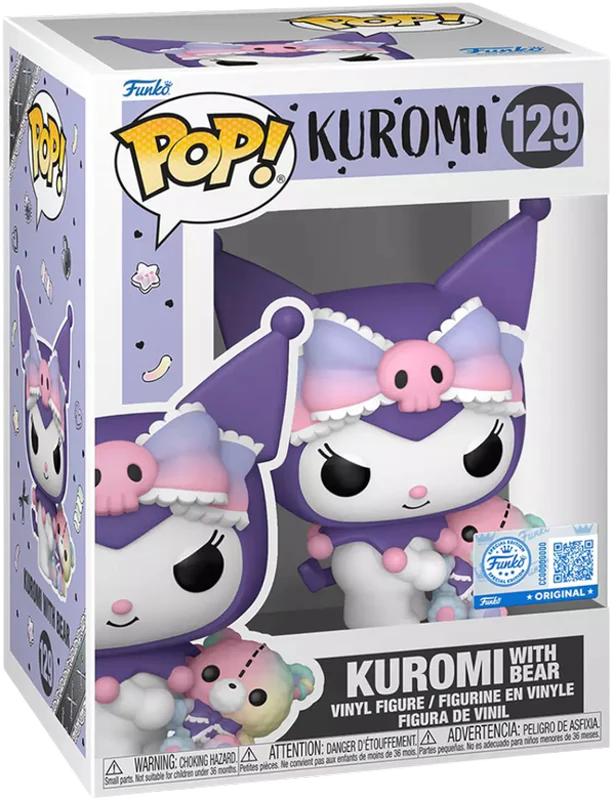 Hello Kitty - Kuromi with Bear US Exclusive Pop! Vinyl [RS] - Image 3