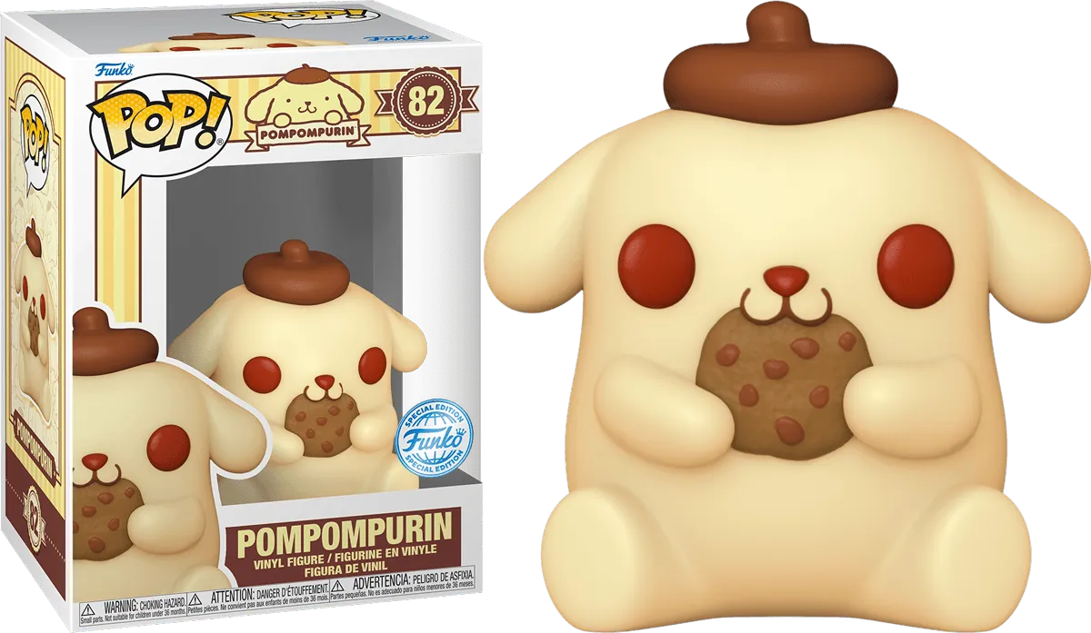 Hello Kitty - Pompompurin (with food) US Exclusive Pop! Vinyl [RS]