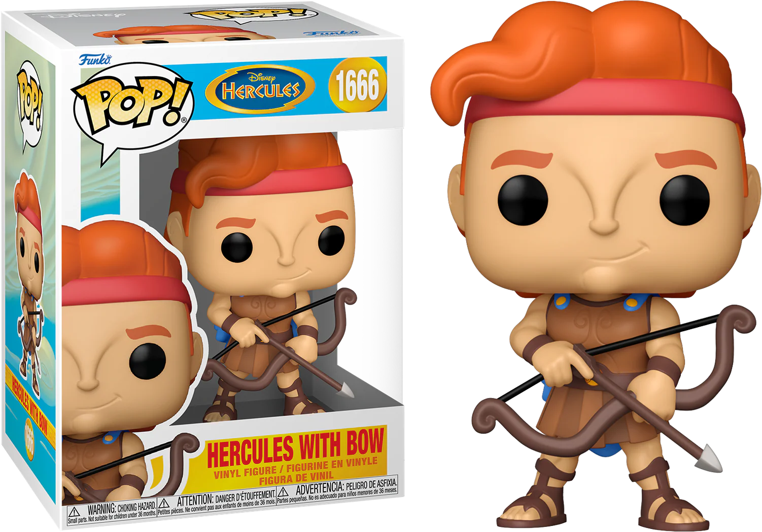 Hercules (1997) - Hercules with Bow Pop! Vinyl