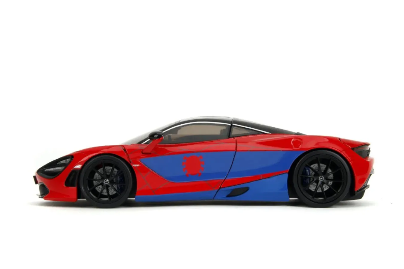 Hollywood Rides - Spider-Man with McLaren 720S 1:24 Scale Diecast Vehicle Set - Image 3