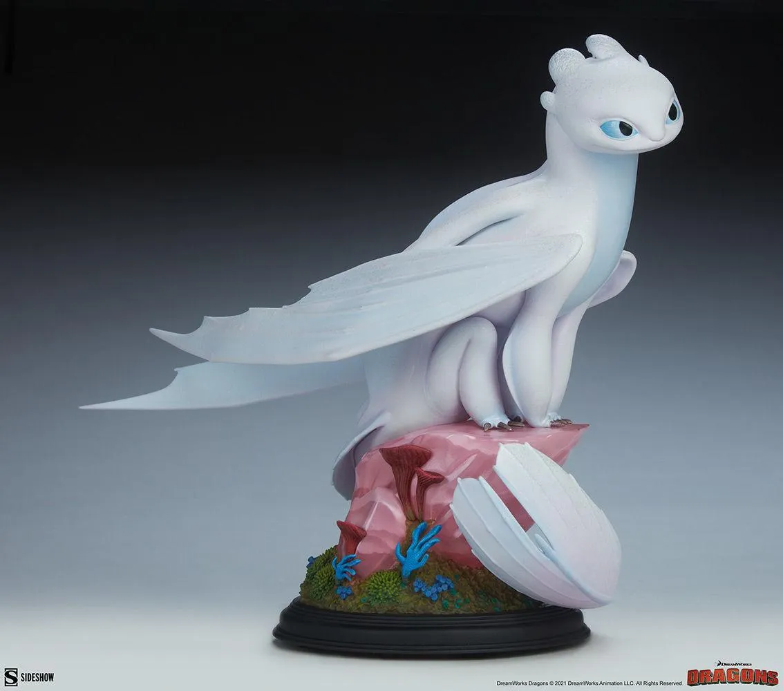 How to Train Your Dragon - Light Fury Statue - Image 12