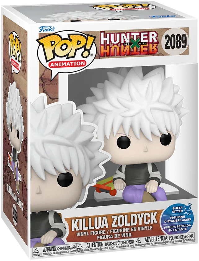 Hunter X Hunter - Killua Zoldyck (Sitting) Pop! Vinyl - Image 3