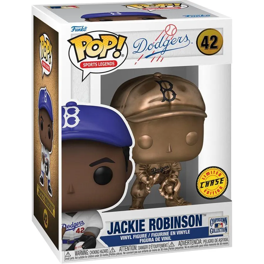 MLB: Legends - Jackie Robinson (with mask) Pop! Vinyl - Image 6
