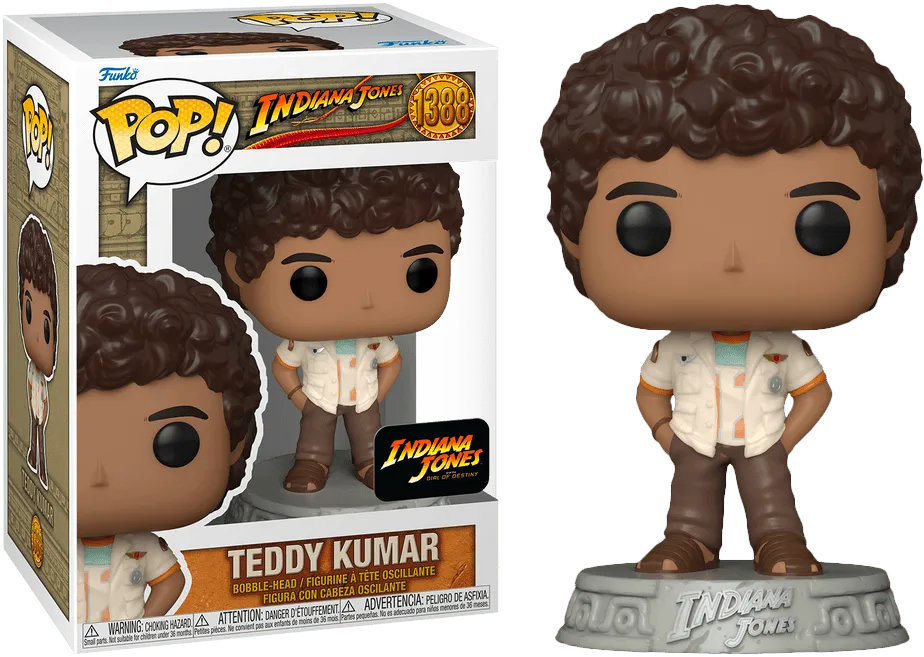 Indiana Jones and the Dial of Destiny (2023) - Teddy Kumar Pop! Vinyl