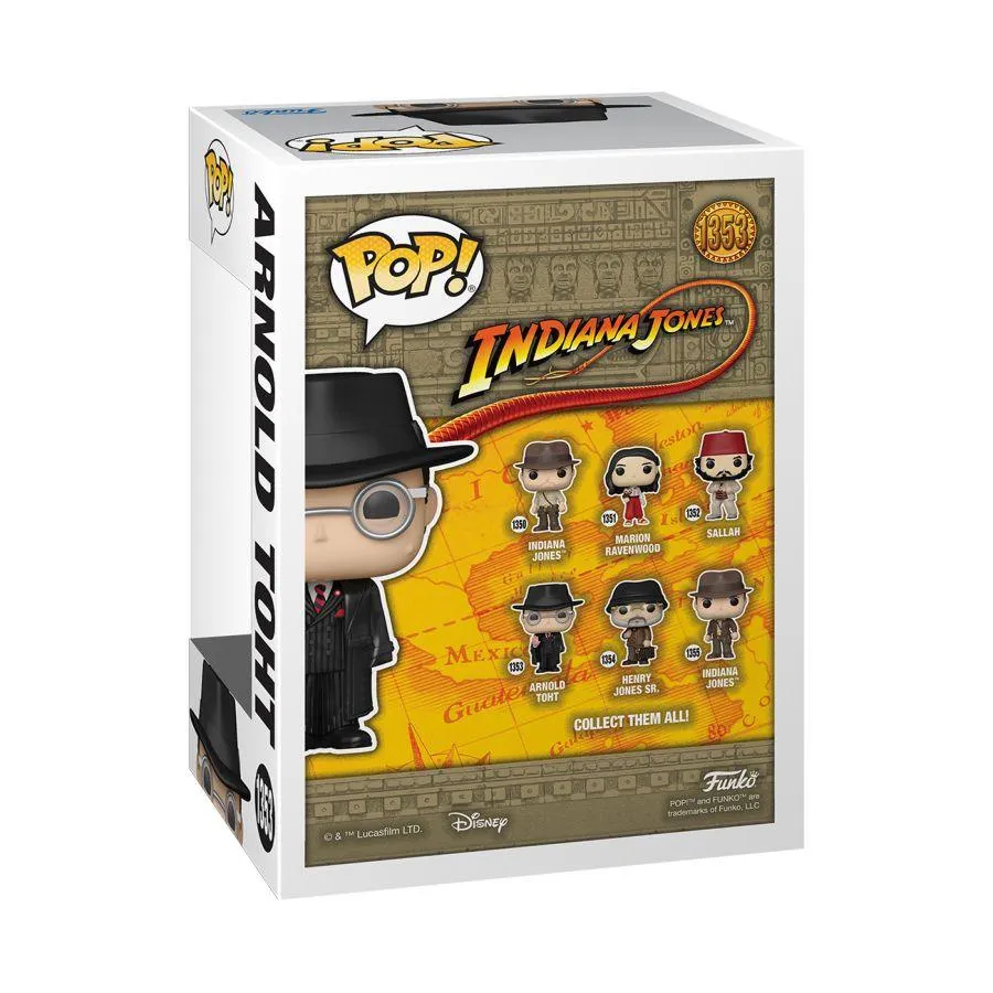 Indiana Jones: Raiders of the Lost Ark - Arnold Toht Pop! Vinyl - Image 4