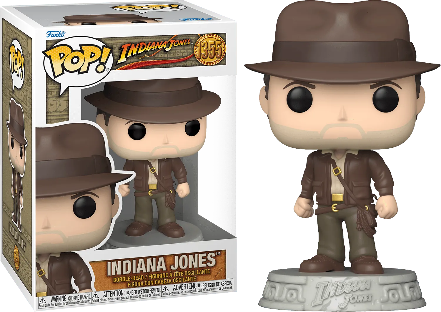 Indiana Jones: Raiders of the Lost Ark - Indiana w/jacket Pop! Vinyl