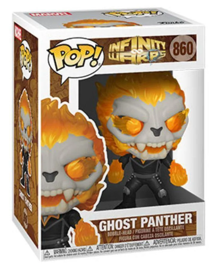 Infinity Warps - Ghost Panther Pop! Vinyl - Image 3