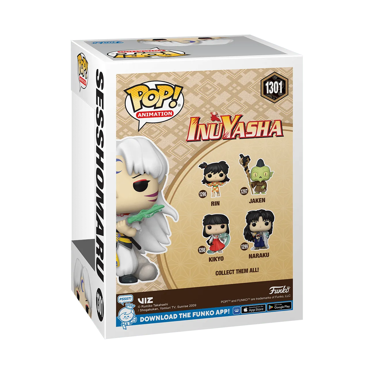 Inuyasha - Sesshomaru SDCC 2023 US Exclusive Glow Pop! Vinyl [RS] - Image 4