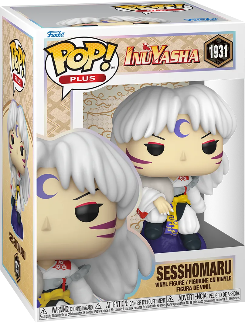 Inuyasha - Sesshomaru (Sitting) Pop! Plus - Image 3