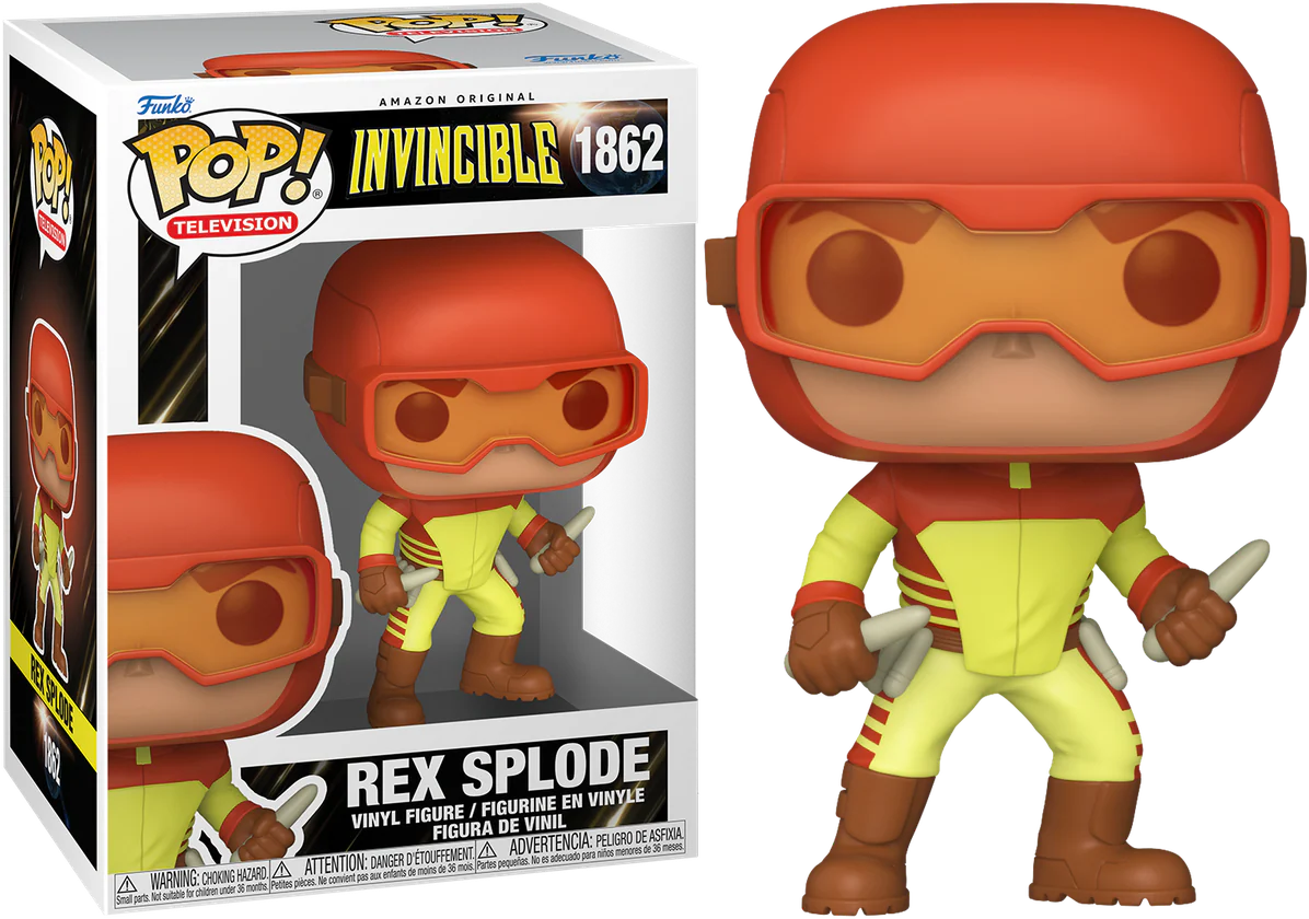 Invincible - Rex Splode Pop! Vinyl - Chase Bundle - Image 2