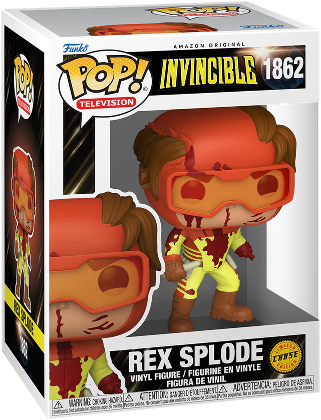 Invincible - Rex Splode Pop! Vinyl - Chase Bundle - Image 3