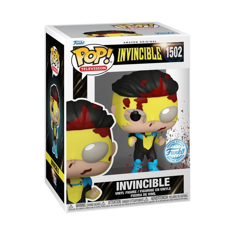 Invincible (TV) - Invincible (Battle DMG) US Exclusive Pop! Vinyl [RS] - Image 3