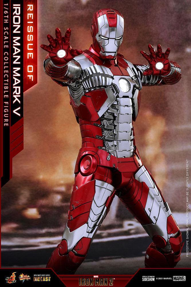 Iron Man 2 - Mark V Diecast 1:6 Scale 12" Action Figure - Image 5