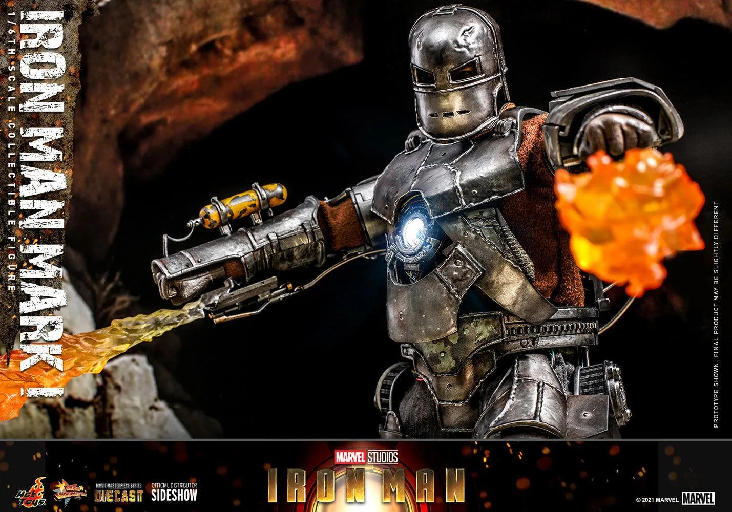 Iron Man (2008) - Iron Man Mark I 1:6 Scale Collectable Action Figure - Image 13