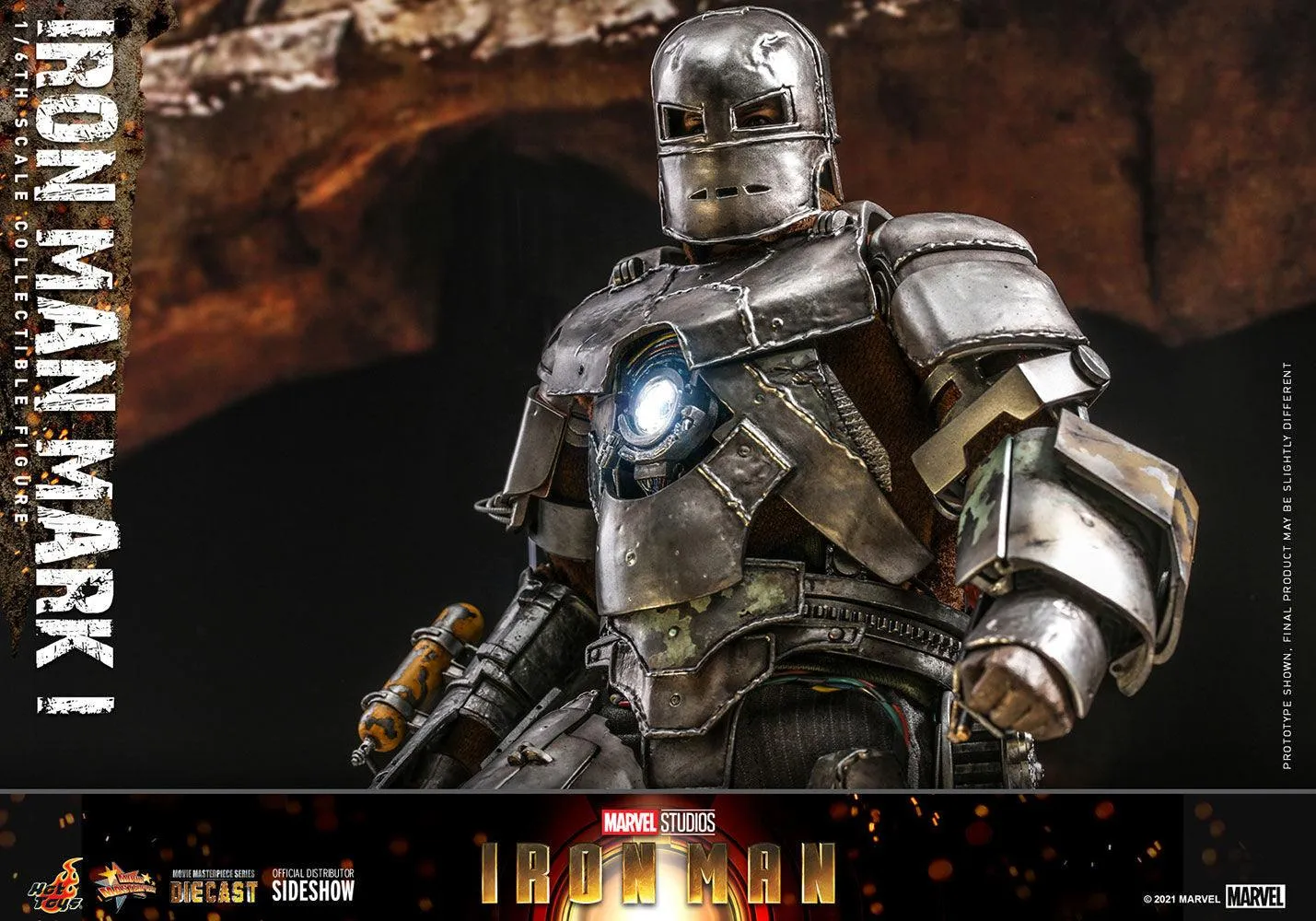 Iron Man (2008) - Iron Man Mark I 1:6 Scale Collectable Action Figure - Image 16
