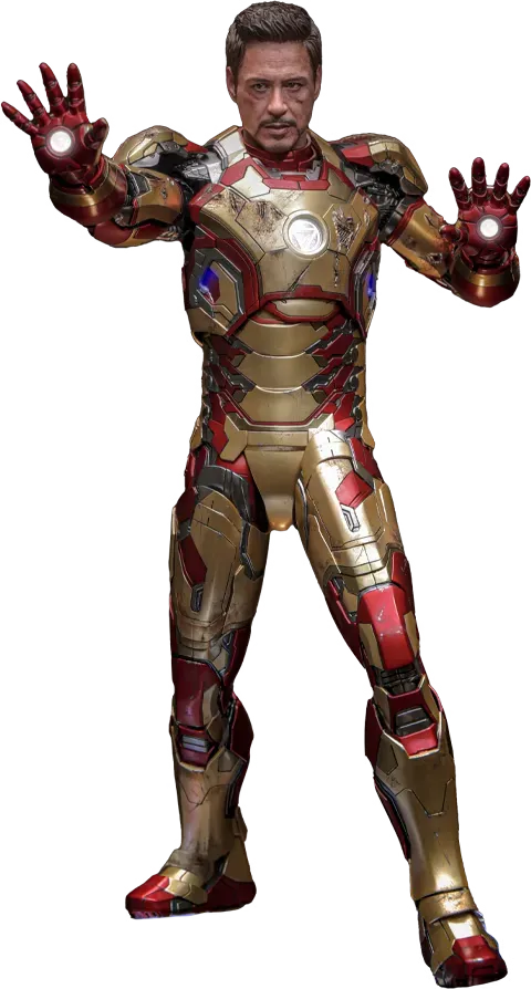Iron Man 3 - Iron Man Mk 42 (2.0) Deluxe 1:6 Scale Collectable Action Figure
