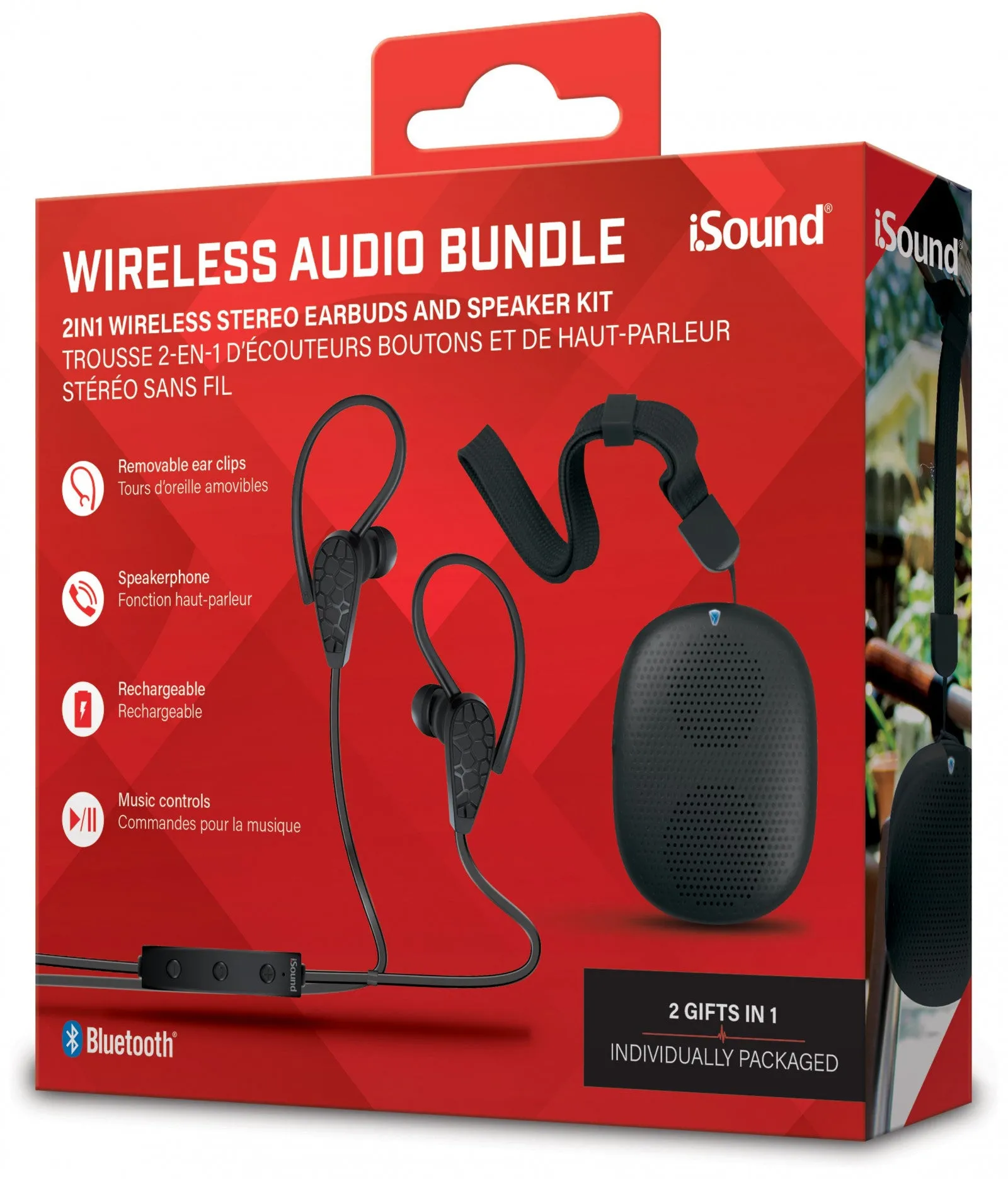 iSound Bluetooth Wireless Audio Bundle - Black - Image 2
