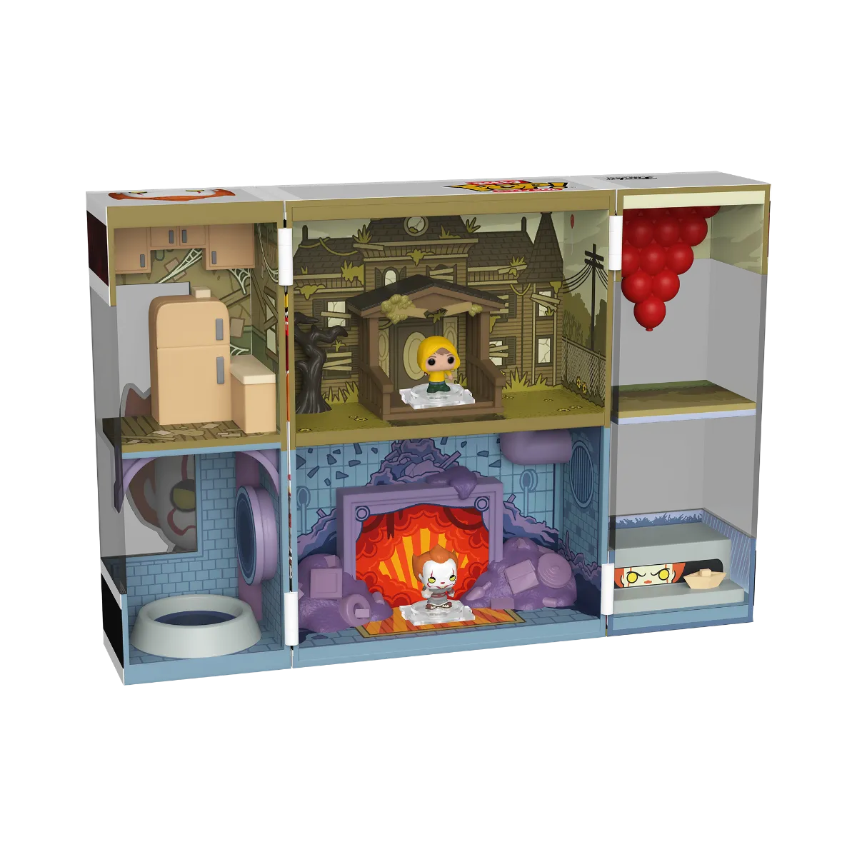 IT - Pennywise's Lair Bitty Box Playset - Image 2