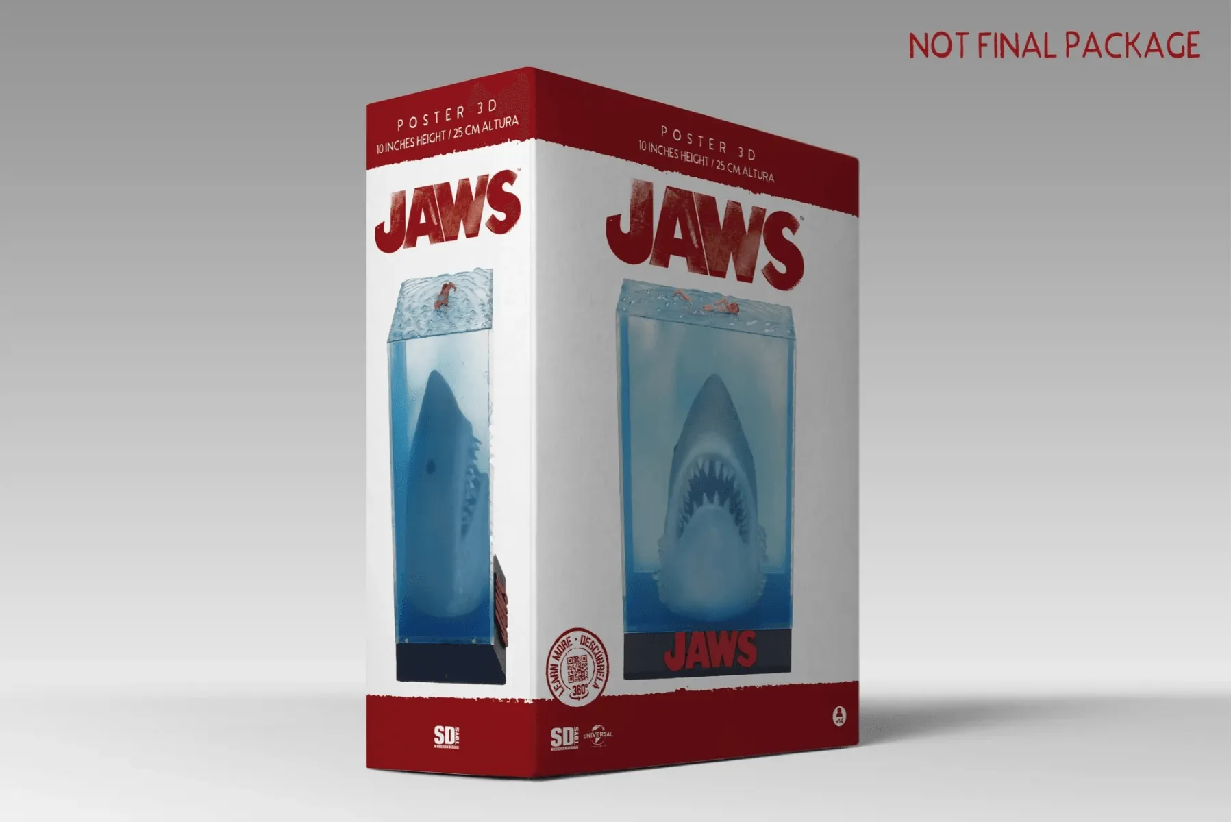 Jaws - Movie Poster 3D Diorama - Image 5