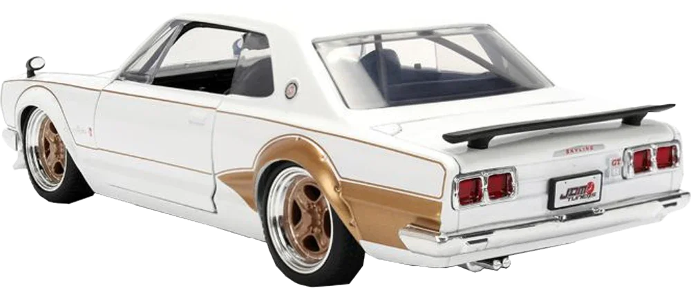 JDM Tuners - 1971 Nissan Skyline 2000 GT-R 1:24 Scale Diecast Vehicle - Image 3