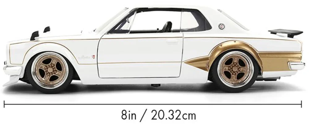 JDM Tuners - 1971 Nissan Skyline 2000 GT-R 1:24 Scale Diecast Vehicle - Image 7