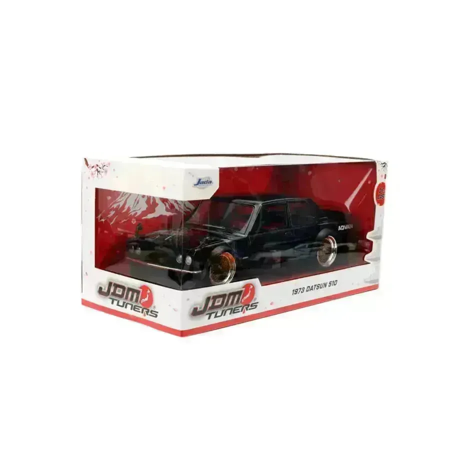 JDM Tuners - 1973 Datsun 510 1:24 Scale Diecast Vehicle - Image 8