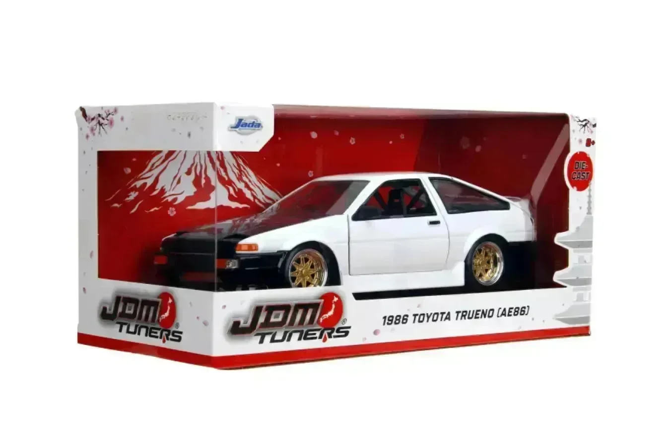 JDM Tuners - 1986 Toyota Trueno AE86 1:24 Scale Diecast Vehicle - Image 2