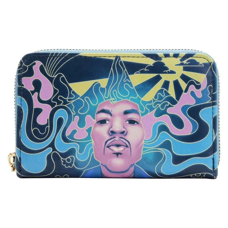 Jimi Hendrix - Psychadelic Landscape Glow Zip Purse - Image 6