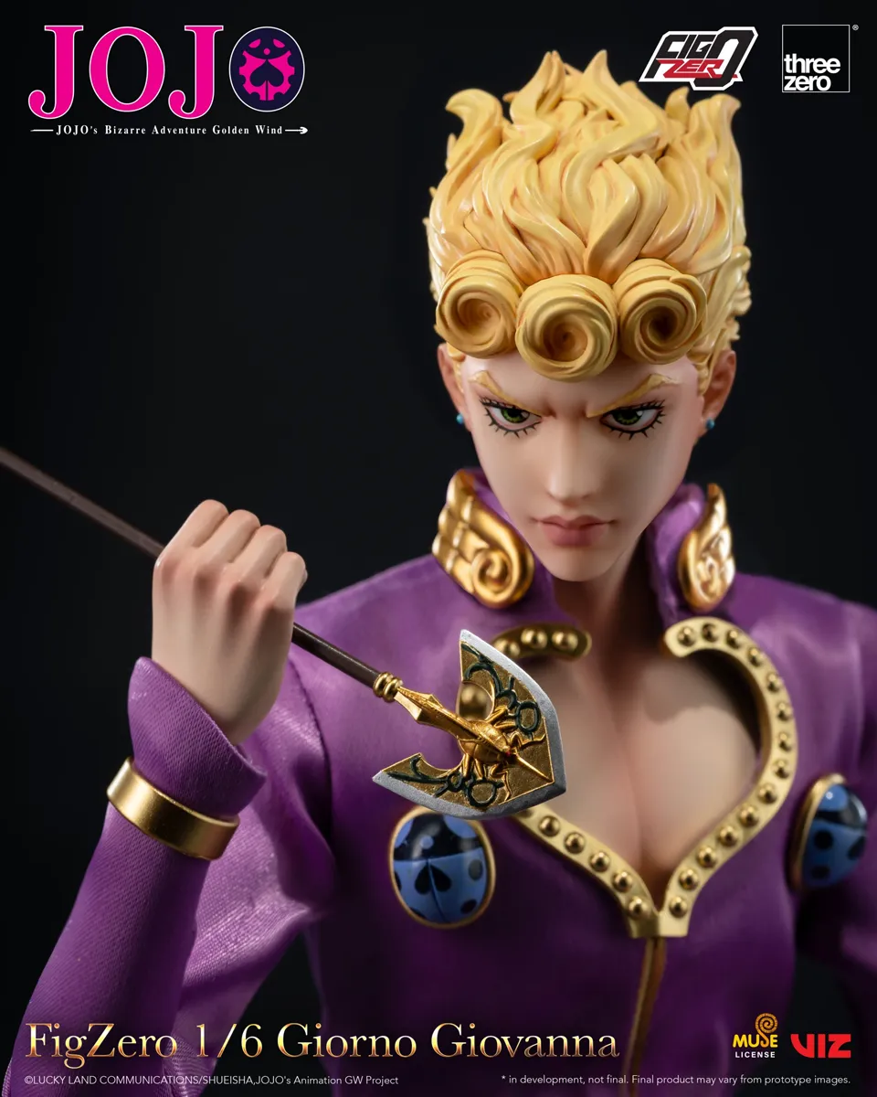 Jojo's Bizarre Adventure - Giorno Giovanna 1:6 Scale Action Figure - Image 15