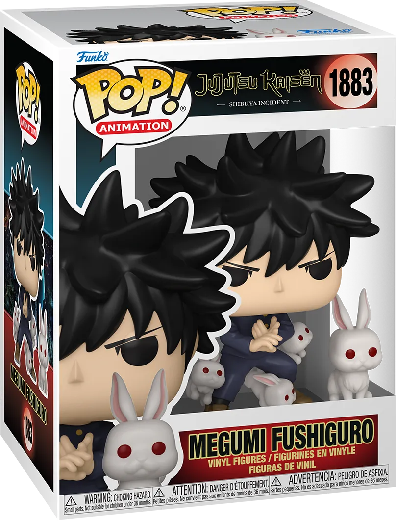 Jujutsu Kaisen - Megumi Fushiguro with Rabbit Pop! Vinyl - Image 3